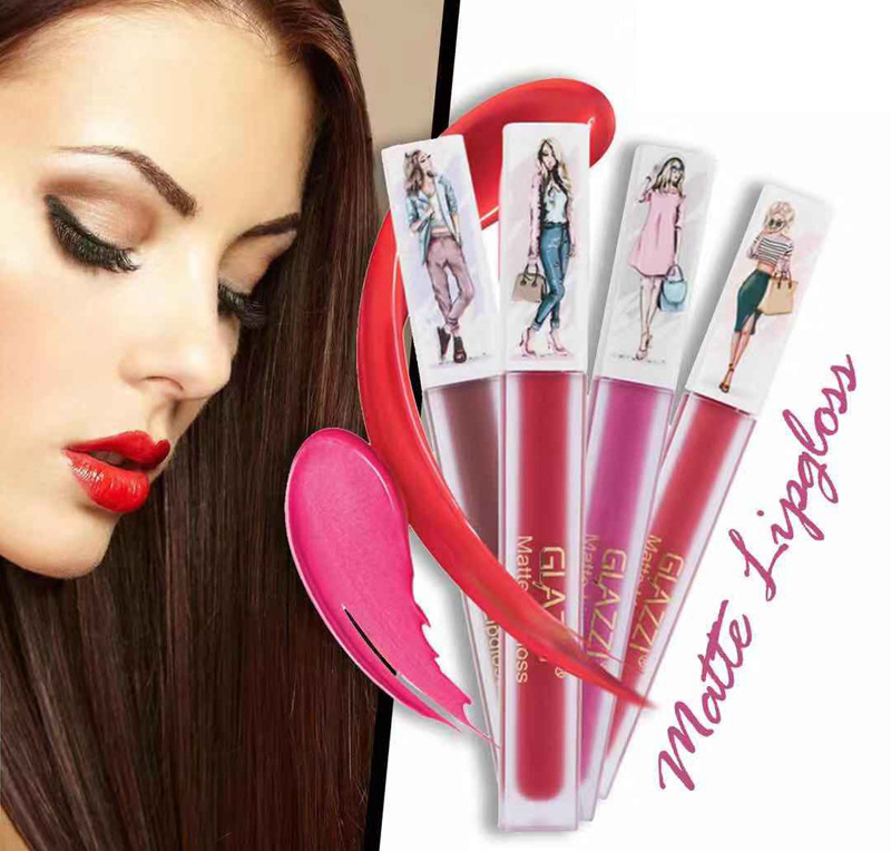 GLAZZI lip gloss not touch a cup of liquid lipstick lip gloss cross-border manufacturers for direct selling GLAZZI lip gloss not touch a cup of liquid lipstick lip gloss cross-border manufacturers for direct selling