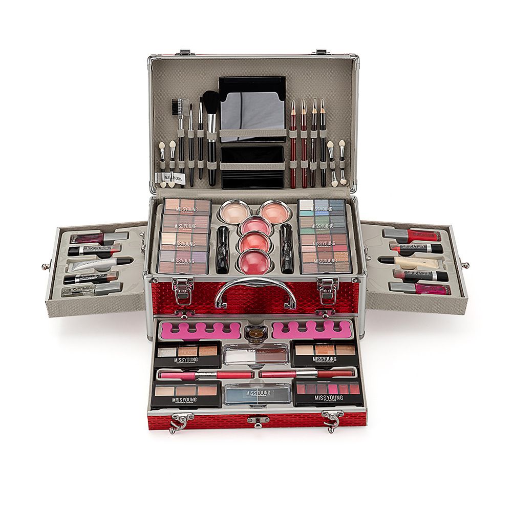 Foreign Trade Makeup Set Beauty Gift Cosmetics Set Makeup Artist Special Eye Shadow Lipstick Mascara Foreign Trade Makeup Set Beauty Gift Cosmetics Set Makeup Artist Special Eye Shadow Lipstick Mascara