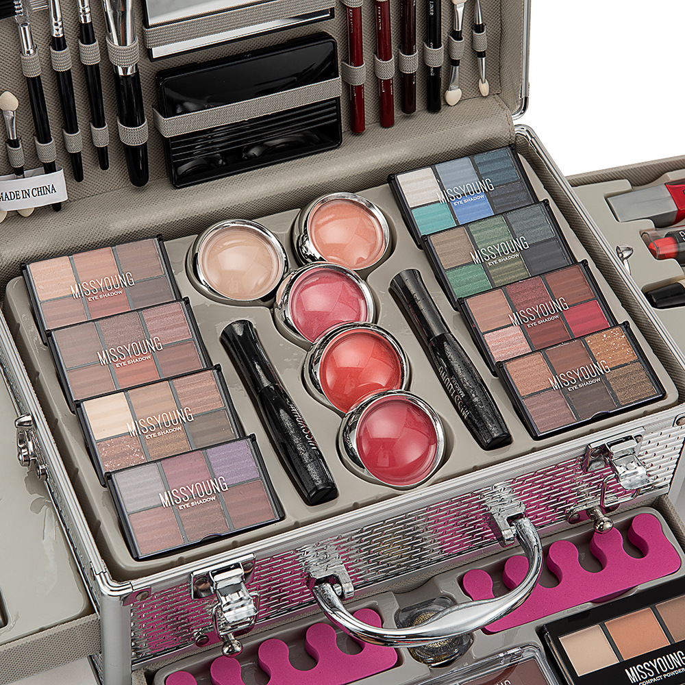 Foreign Trade Makeup Set Beauty Gift Cosmetics Set Makeup Artist Special Eye Shadow Lipstick Mascara Foreign Trade Makeup Set Beauty Gift Cosmetics Set Makeup Artist Special Eye Shadow Lipstick Mascara
