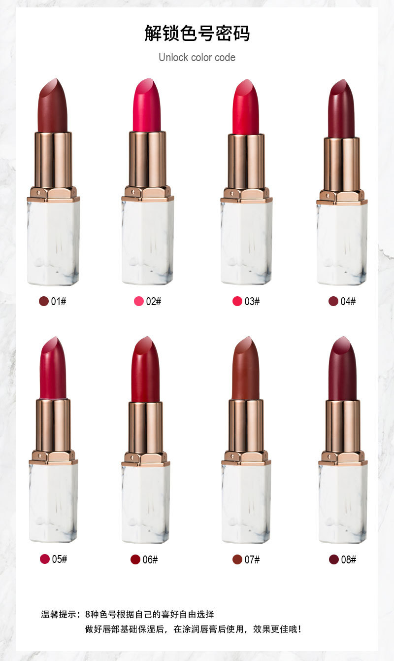GLAZZI lipstick Chinese red retro red coral orange grapefruit red bean paste GLAZZI lipstick Chinese red retro red coral orange grapefruit red bean paste