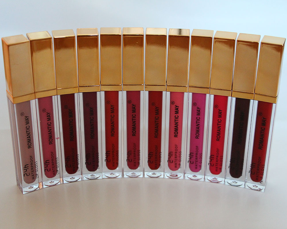 Romantic May Matte Matte Lip Glaze Lasting Color Lip Gloss 12-Color Liquid Lipstick Non-Stick Cup Romantic May Matte Matte Lip Glaze Lasting Color Lip Gloss 12-Color Liquid Lipstick Non-Stick Cup