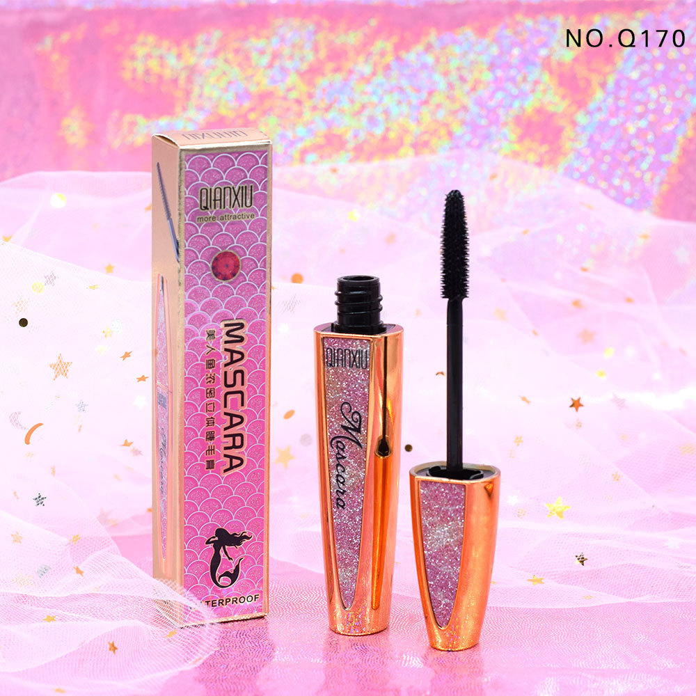 Qian xiu Q170QIANXIU mermaid thick mascara slender long curl thick waterproof and not dizzy dye makeup