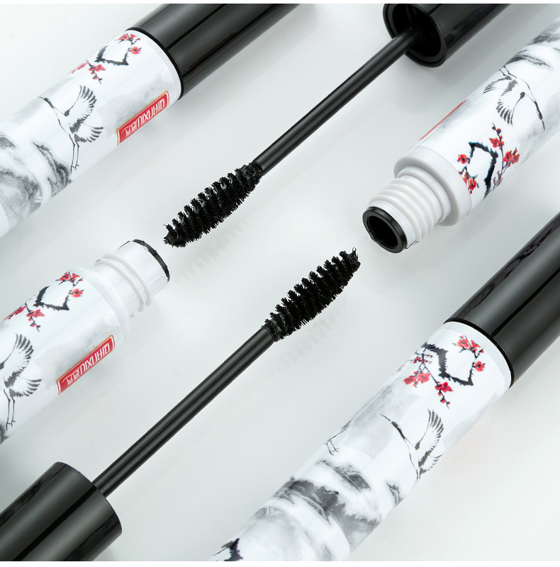 Western show 137 retro style Chinese ink mascara classic hard brush head elongated thick curly warped waterproof makeup