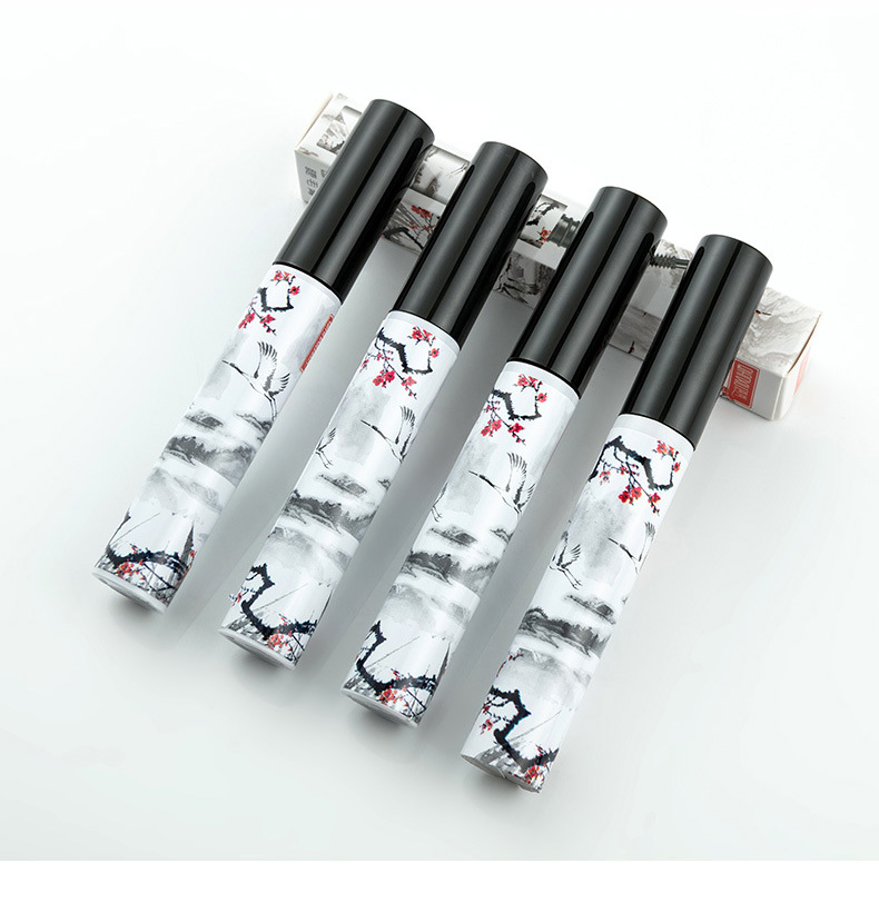 Western show 137 retro style Chinese ink mascara classic hard brush head elongated thick curly warped waterproof makeup