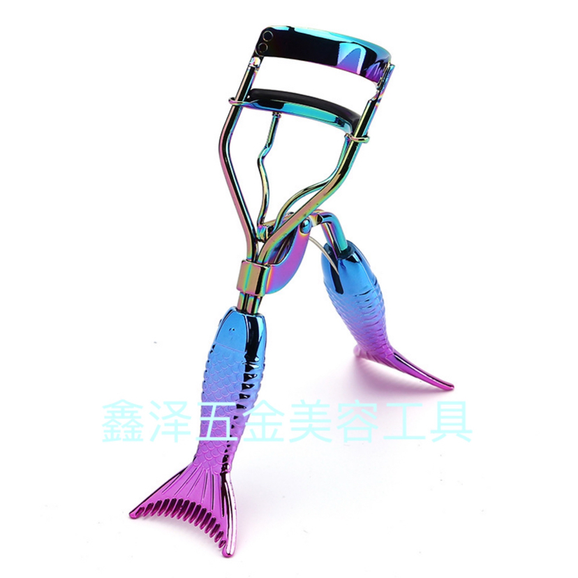 Eyelash Curler Eyelash Curler Fish Tail Handle Gradient Eyelash Curler with Comb Eyelash Curler Beauty Tools Eyelash Curler Eyelash Curler Fish Tail Handle Gradient Eyelash Curler with Comb Eyelash Curler Beauty Tools