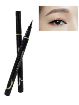 Silky dynamic pen cool black solid eyeliner liquid pen fast dry eyeliner water pen sweat proof water proof
