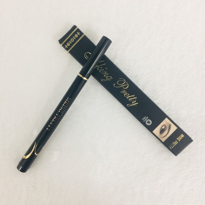 Silky dynamic pen cool black solid eyeliner liquid pen fast dry eyeliner water pen sweat proof water proof Silky dynamic pen cool black solid eyeliner liquid pen fast dry eyeliner water pen sweat proof water proof