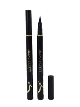 Silky dynamic pen cool black solid eyeliner liquid pen fast dry eyeliner water pen sweat proof water proof
