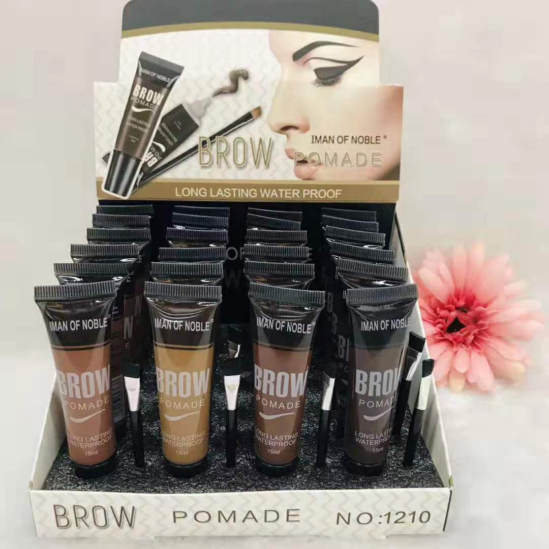 IMAN OF NOBLE's new single brush eyeliner is naturally waterproof and durable