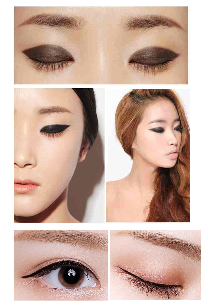 hot style GLAZZI Korean two-color eyeliner 2 bottles of long-lasting waterproof and non-smudging eye shadow gel makeup hot style GLAZZI Korean two-color eyeliner 2 bottles of long-lasting waterproof and non-smudging eye shadow gel makeup