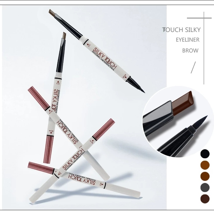 Big vision plastic double effect eyebrow pencil two in one eyeliner and eyebrow Big vision plastic double effect eyebrow pencil two in one eyeliner and eyebrow
