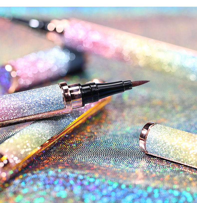 Leezi/Liz bright star charm black makeup eyeliner waterproof not easy to halo makeup smooth liquid eyeliner