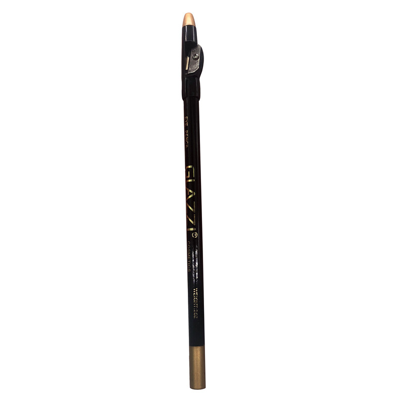 GLAZZI black eyeliner eyebrow pencil waterproof, sweat-proof, non-distracting, non-decolorizing GLAZZI black eyeliner eyebrow pencil waterproof, sweat-proof, non-distracting, non-decolorizing