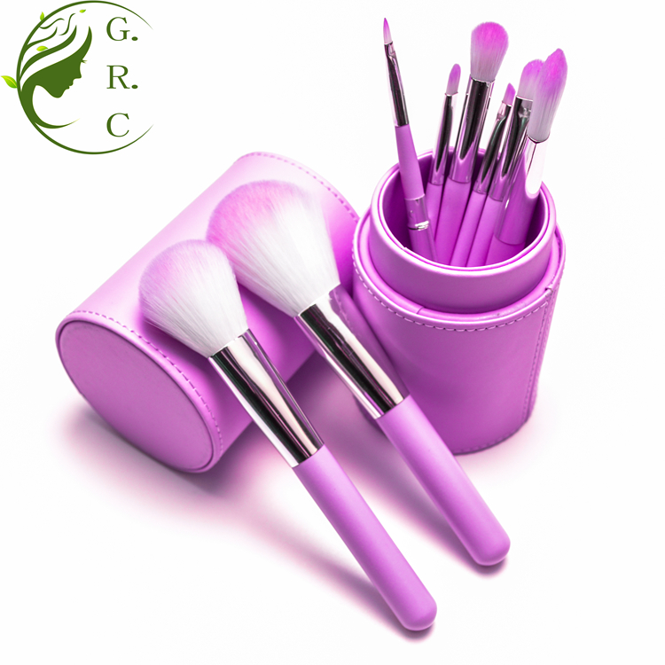 8pcs makeup brush set 3 color cosmetic brush kit select customize private label brush
