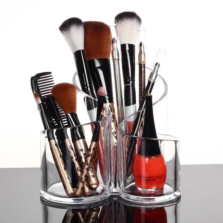Acrylic cosmetic brush barrel professional makeup brush instoragebarrels high-end makeup brush brush pen barrel barrel