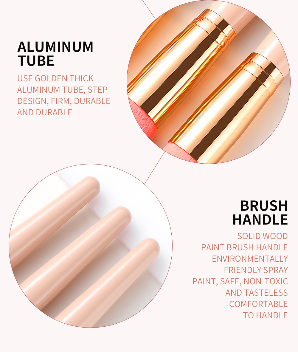 10 PCs Makeup Brush Set Full Set of Beauty Tools Powder Foundation Brush Eye Shadow Brush Wooden Handle Makeup 10 PCs Makeup Brush Set Full Set of Beauty Tools Powder Foundation Brush Eye Shadow Brush Wooden Handle Makeup