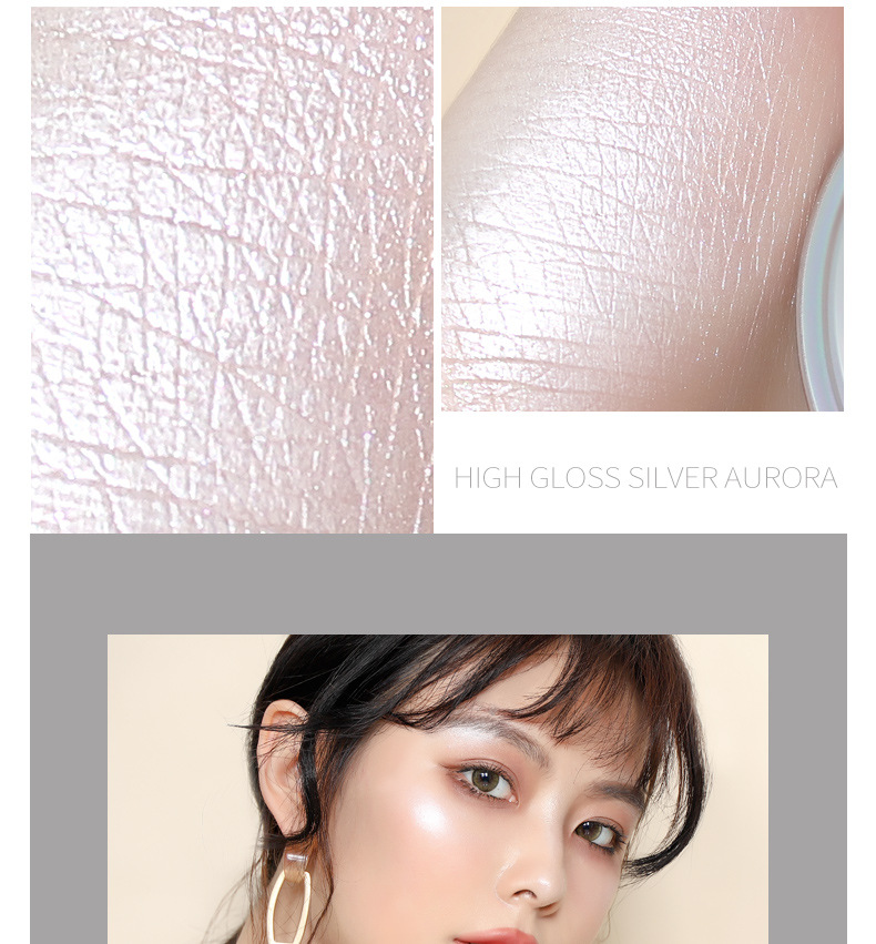 Painter Lion Highlight Powder Glitter Brightening Face Stereo Nose Shadow Ginger Color Highlight Contour Compact