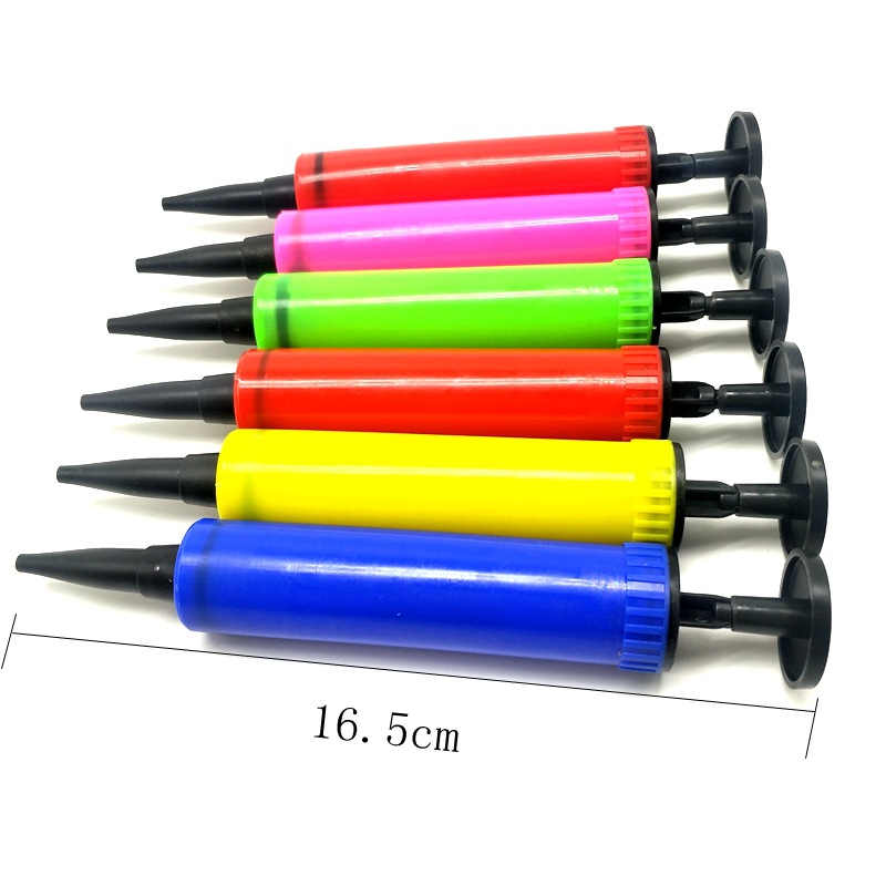 Portable mini-hand inflator balloon toy Bob ball inflator U-shaped inflatable pillow inflator