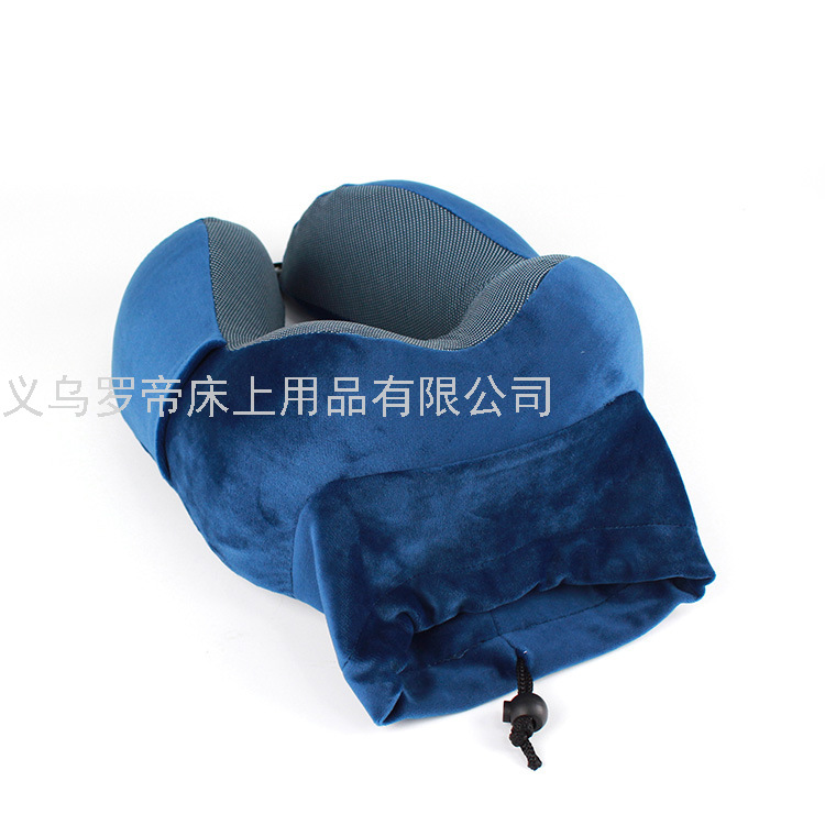 Slow Resilience U-Pillow Memory Foam Pillow Can Store Travel Multifunctional Neck Pillow Logo Customized Factory Supply Slow Resilience U-Pillow Memory Foam Pillow Can Store Travel Multifunctional Neck Pillow Logo Customized Factory Supply