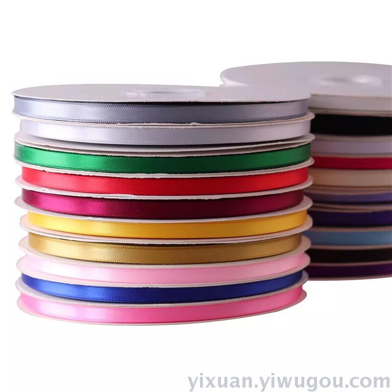 Spot white 1CM ribbon high density garment accessories decoration belt ribbon 91m/roll