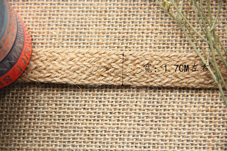 Garment accessories Ribbon hemp knitting belt DIY craft decoration cotton linen rope ribbon ribbon ribbon Garment accessories Ribbon hemp knitting belt DIY craft decoration cotton linen rope ribbon ribbon ribbon