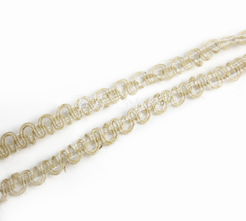 Factory direct lacy shoes braided flat hemp line decoration garment shoes cap lace Factory direct lacy shoes braided flat hemp line decoration garment shoes cap lace