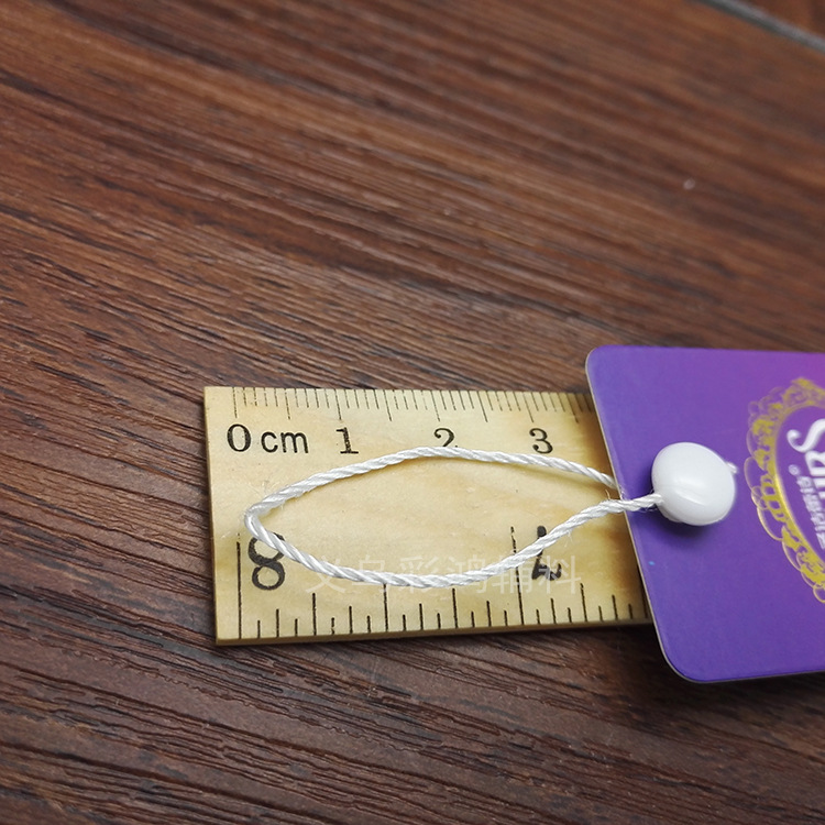 Manufacturers direct short glasses jewelry white black hanging grain round button garment hanging rope 10 cm Manufacturers direct short glasses jewelry white black hanging grain round button garment hanging rope 10 cm