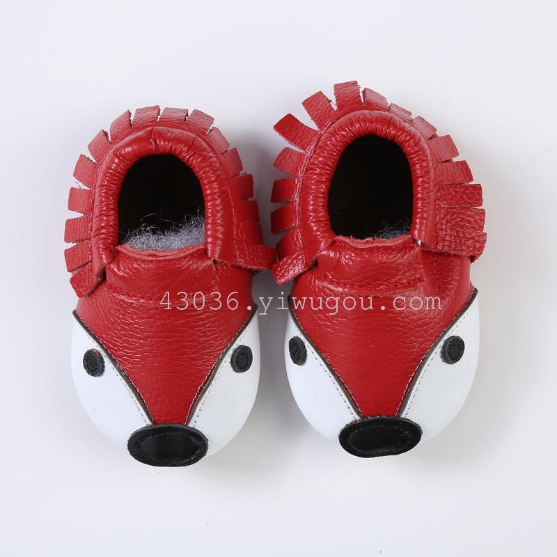 The explosion of non slip rubber sole leather Embroidered Baby Toddler shoes baby shoes shoes