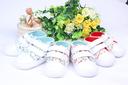 Small fresh flowery double gluing female baby shoes baby shoes toddler shoes