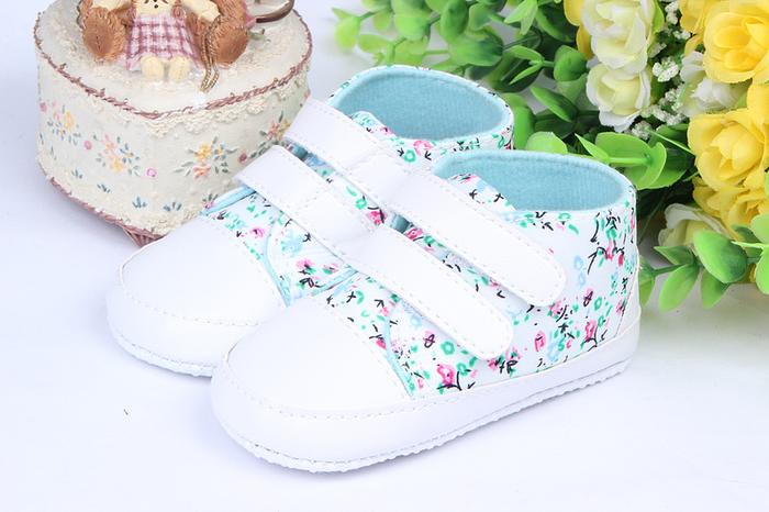 Small fresh flowery double gluing female baby shoes baby shoes toddler shoes Small fresh flowery double gluing female baby shoes baby shoes toddler shoes