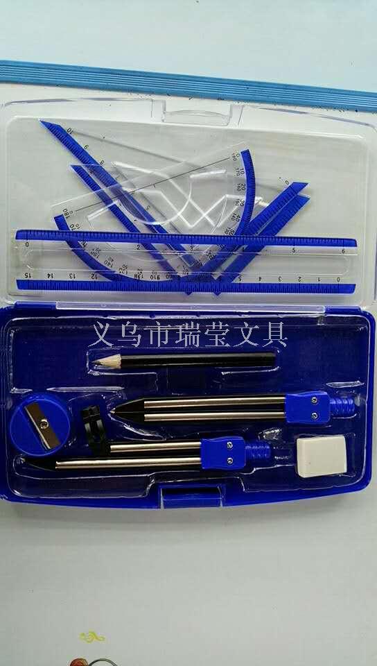 Compasses set for students plastic Compasses sold in foreign trade wholesale