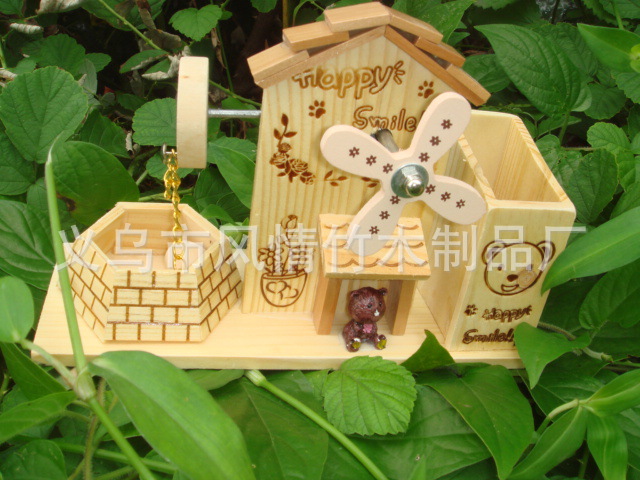 Windmill w22-D windmill series music music box music pencil vase home decor ornament gifts