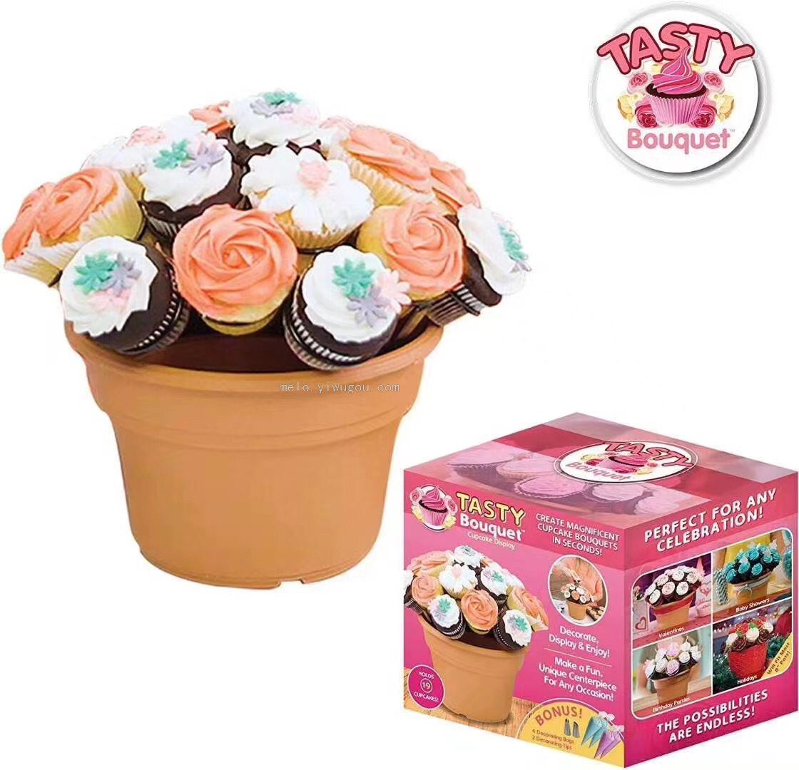 Flowerpot Cake Rack, Paper Cup Cake Rack (19 Cups)