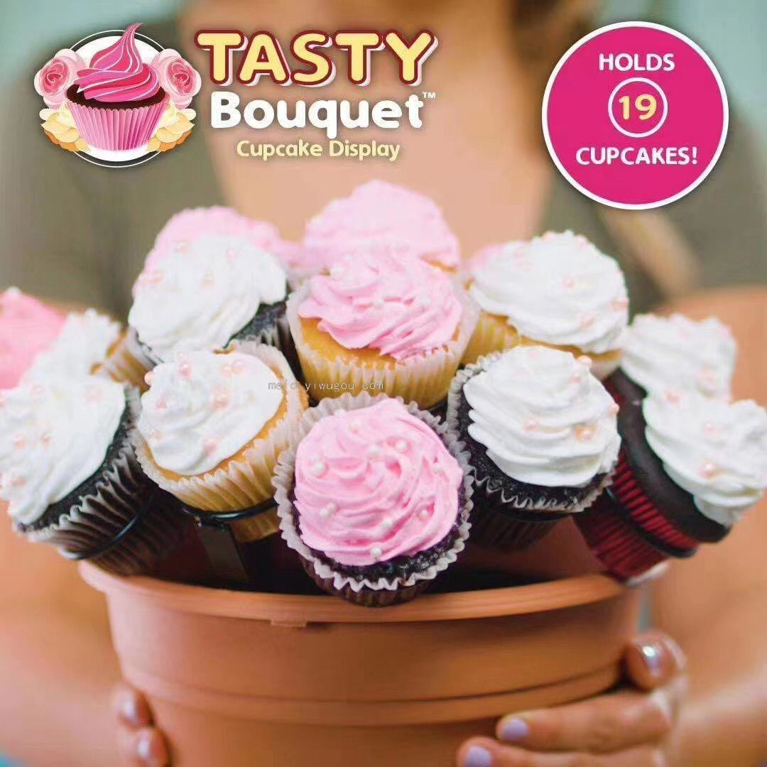 Flowerpot Cake Rack, Paper Cup Cake Rack (19 Cups)