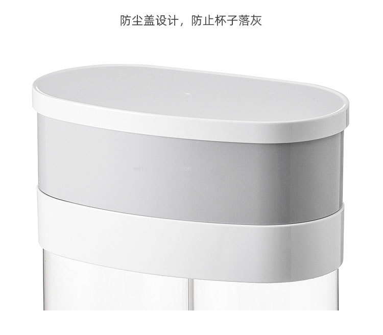 Disposable Cup Puller, Wall-Mounted Paper Cup Holder (with Storage Grid)