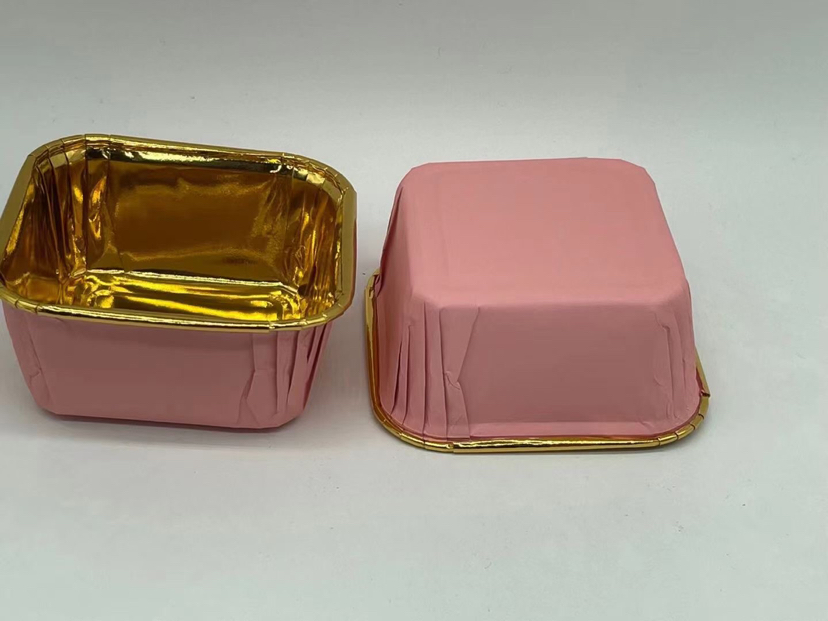Disposable Cake Cup Disposable Cake Paper Cup Baking Packaging Paper Cake Cup Gold Roll Mouth Cup Cake Paper