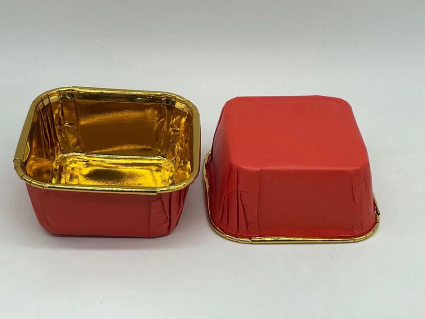 Disposable Cake Cup Disposable Cake Paper Cup Baking Packaging Paper Cake Cup Gold Roll Mouth Cup Cake Paper