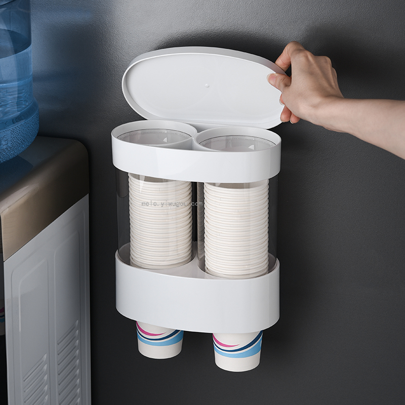 Disposable Cup Puller, Wall-Mounted Paper Cup Holder (NOG)