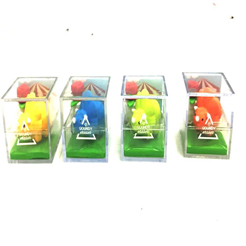 YIWU FABER BAODI Cute Pet Boxed Fun Dinosaur Eraser