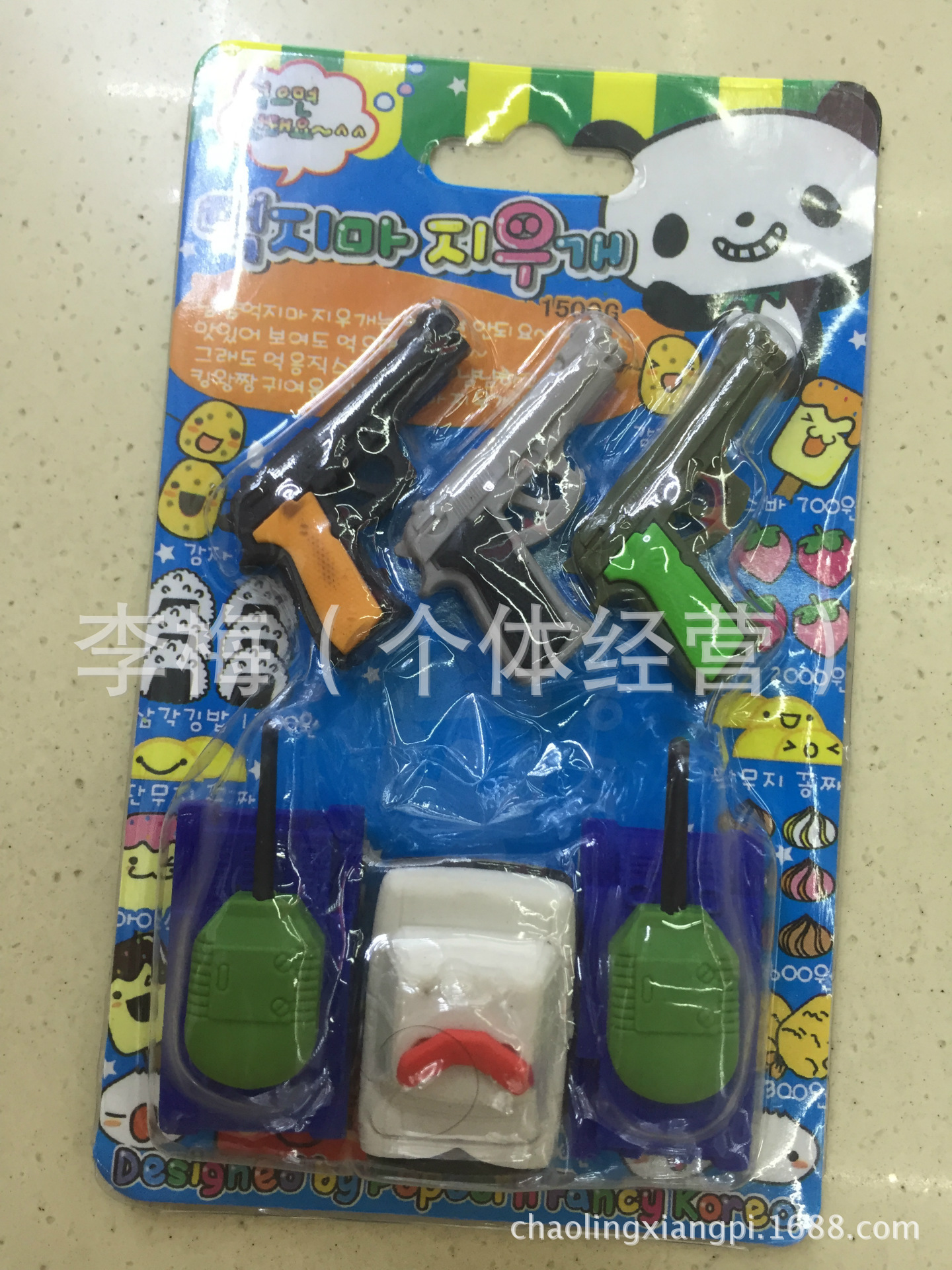 Cute cartoon creative student rubber eraser Korean practical rubber