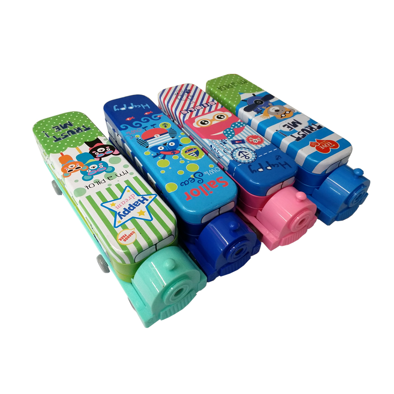 stationery  writing case  pencil-box  stationery case   pencil case  stationery box    pen bag   pen double ZL-135 train