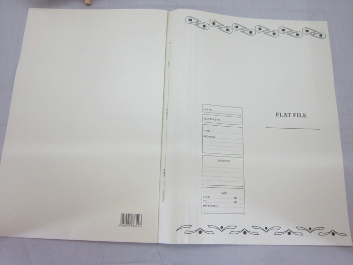 Iron clip jia hao stationery office folder paper bag paper file.