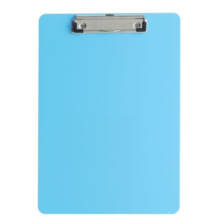 Student Notes Writing Pad Clip A4 Plastic Transparent Board Clip Office Signature Board Vertical Pad Note Board Folder