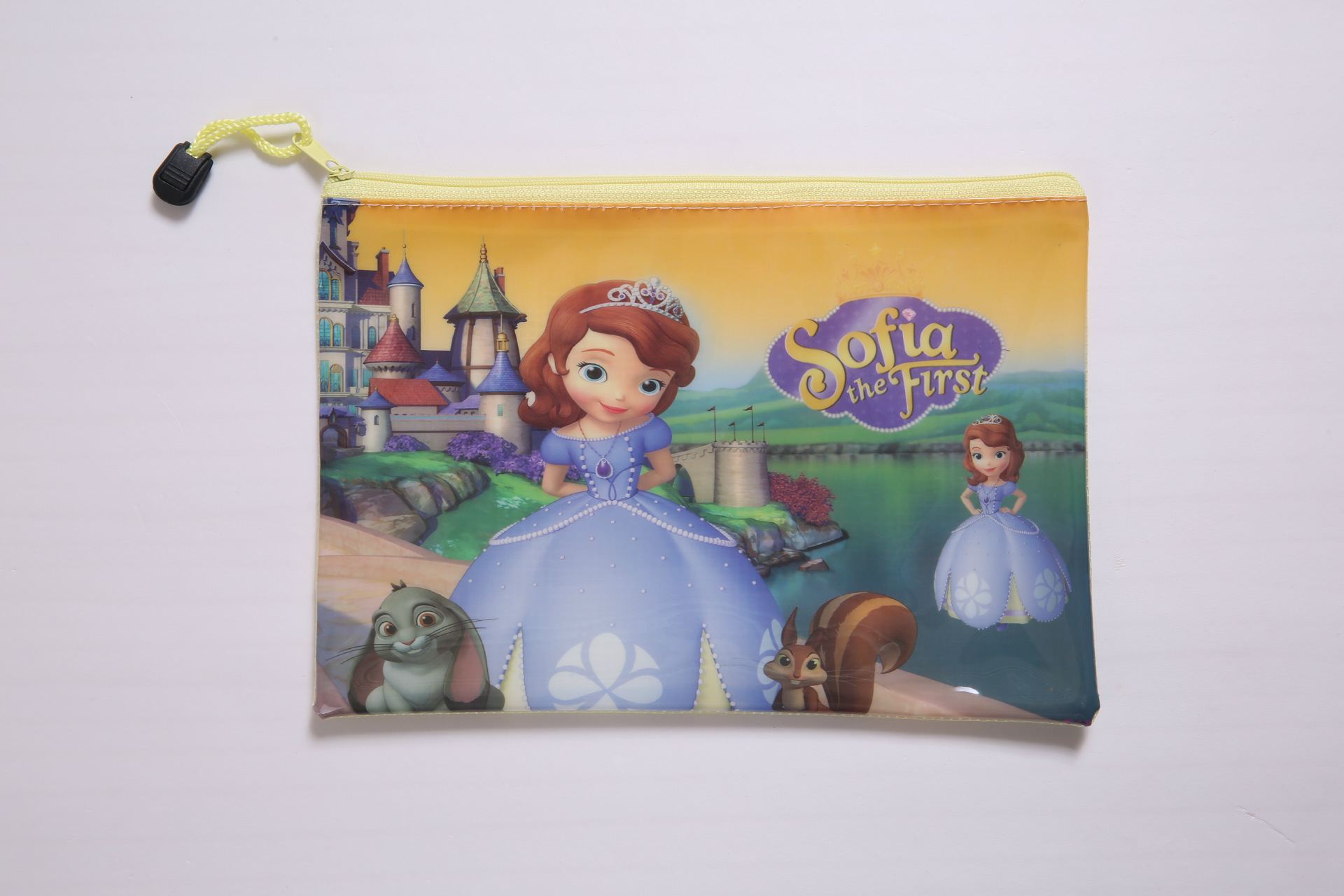 Wholesale plastic PVC cartoon paper bag fashion folder information bag