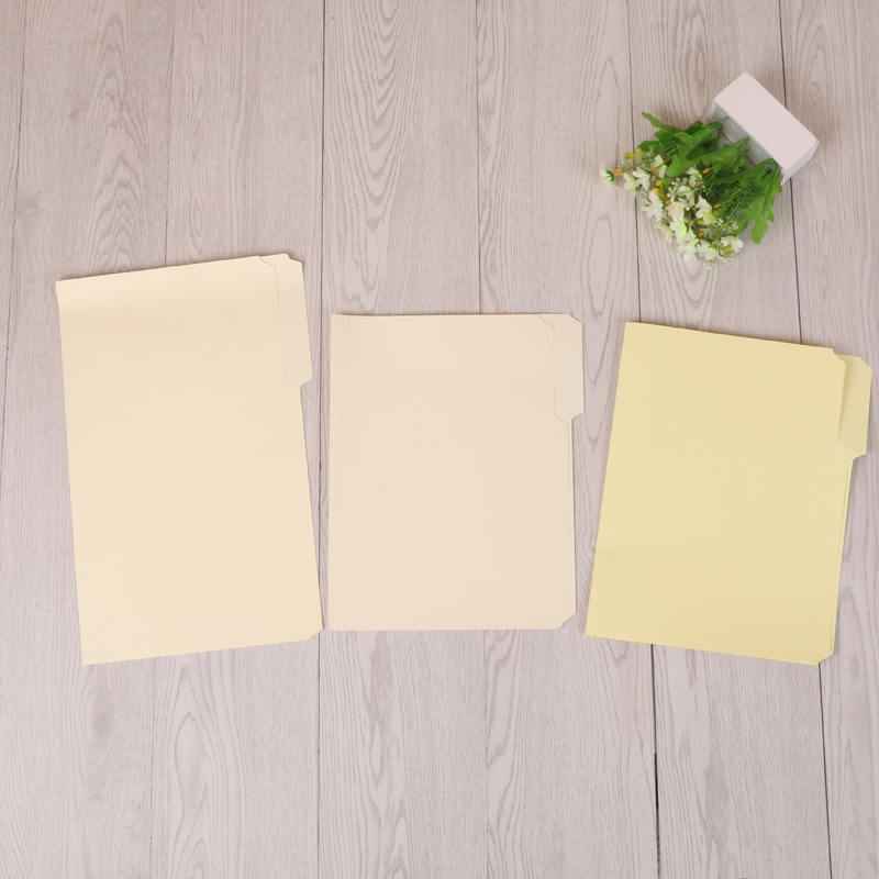 Manila paper clip folder paper report Folder Green folder