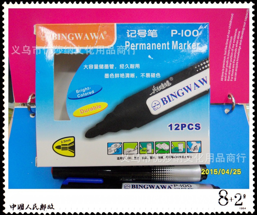 Bulk markers, ballpoint marker