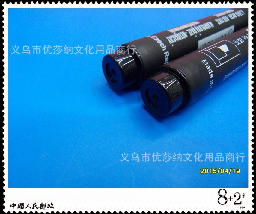 8576 marker, oil markers, green felt-tip pen, round-ended blades marker