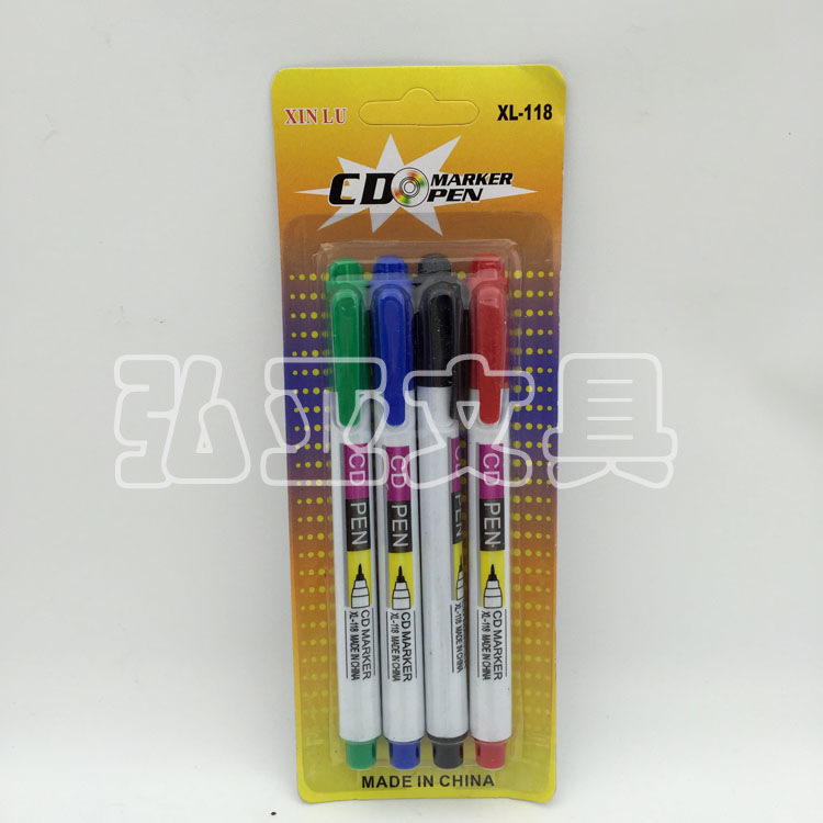 CD mark pens, double-color CD markers, two heads CD markers,all kinds of oil marker