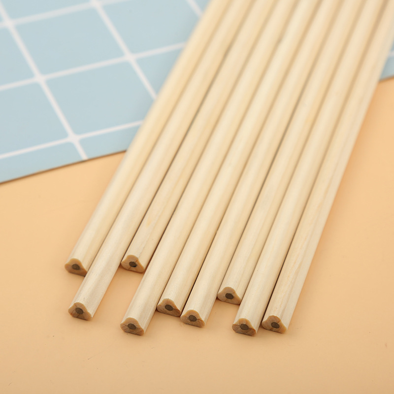 Log Three-Leaf Pencil Plum-Shaped Special Shape Pupils' Writing Sketch Painting Eco-friendly Pencil Wholesale Log Three-Leaf Pencil Plum-Shaped Special Shape Pupils' Writing Sketch Painting Eco-friendly Pencil Wholesale