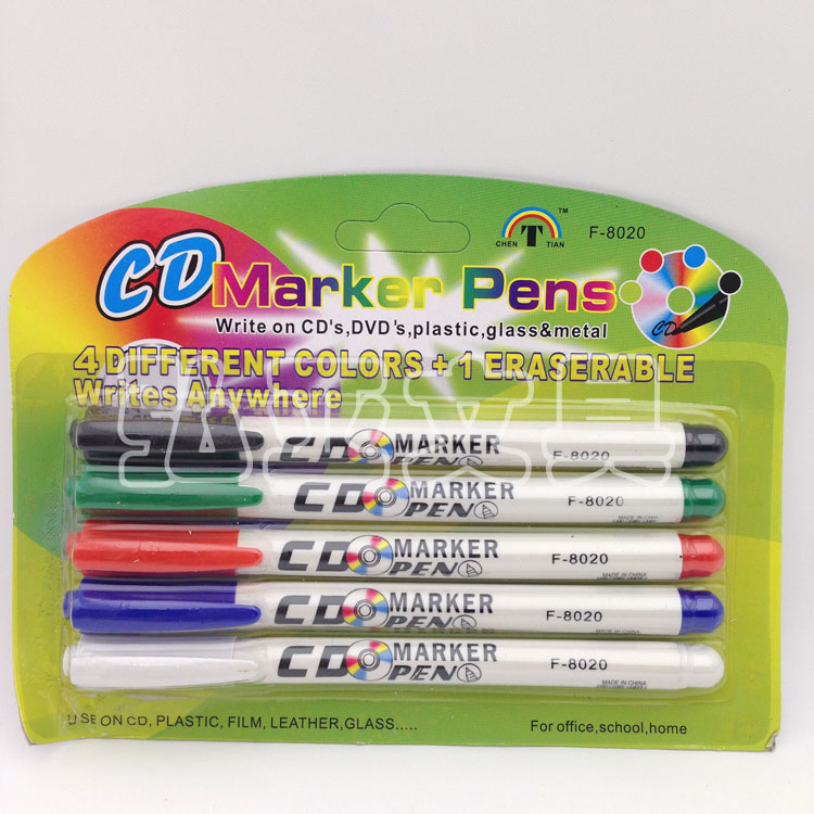 CD mark pens, double-color CD markers, two heads CD markers,all kinds of oil marker